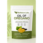 BioNature Labs Oil of Oregano & Black Seed Oil Softgels pouch, 60 softgels
